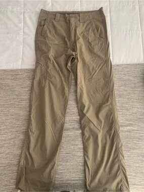 Royal Robbins Men's Khaki Travel Chino Pants - Olive Tan